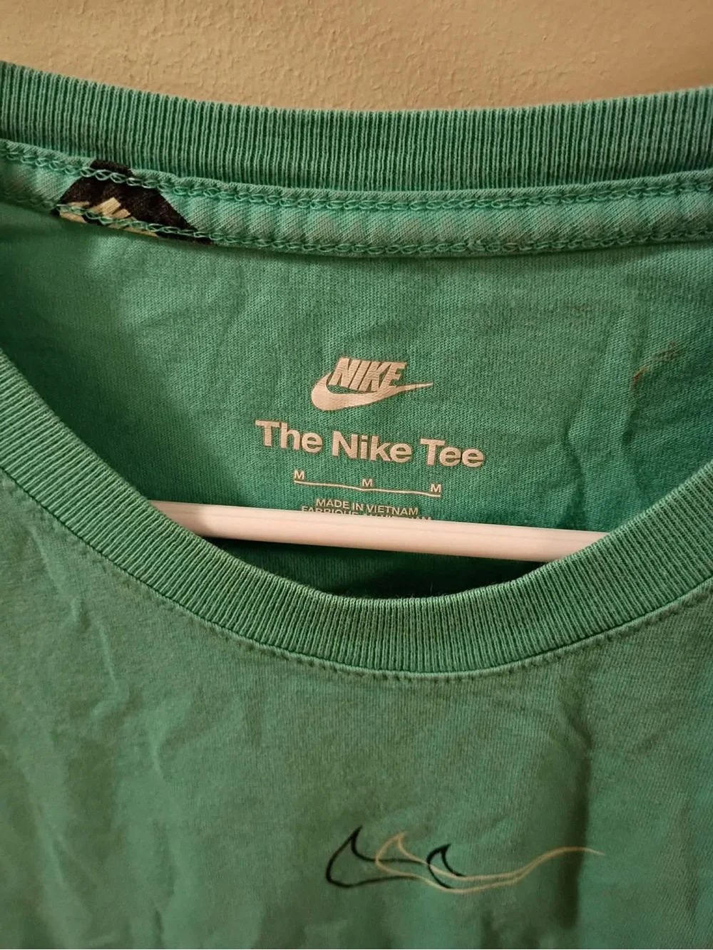 Nike Men's Short-Sleeve Logo Tee — Teal Green